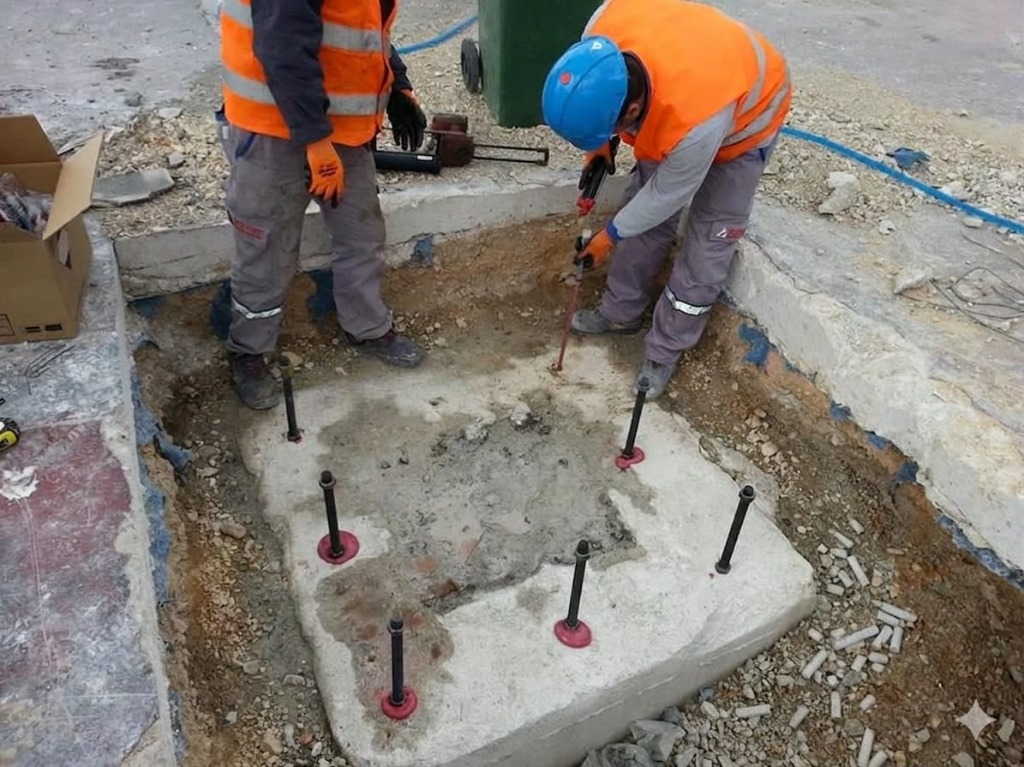 Kimyasal Epoksi Saha Uygulaması 1